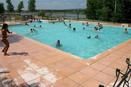 Camping Aux Rives Du Soleil Pont-de-Vaux Luaran gambar